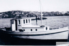 The MV Guerney was built by Amelius Best and Tom Connors up by Wareham's wharf where the herring factory used to be. She was used to carry the school inspector and Father Fyme around. Jack Pitcher, Anthony Wilson and Jimmy Pitman ran her at different times. (Source: Mathilda Pomroy). &amp;nbsp;The Guerney was built in 1949 for owner Victor Mulrooney with a registered length of 31.7', width 9.8', 10.0 gross tons, 22 HP engine. Vic was Manager of W.W.Wareham &amp;amp; Sons fishing &amp;amp; business, bought from merchant Thomas Keats on Soldiers Point, from about 1938 to 1953. Vic came from Port Royal and had worked with Wareham's in Hr. Buffett.&amp;nbsp; He sold the Guerney to Patrick J. Hann in 1953 and moved to Placentia where he went to work at Placentia Trading Company. &amp;nbsp; &amp;nbsp; &amp;nbsp; &amp;nbsp; &amp;nbsp;&amp;nbsp;
From Ernie Walsh:&amp;nbsp;My Godfather, Victor Mulrooney married my Aunt Laura (Ennis) in Merasheen. Vic had to send in a name for his new boat to get approved. He sent in many names to Customs or shipping authority and they were returned, saying names already used. They had recently gotten a new Guerney Stove, so Laura told him, "Send in the name of the stove" and he did and the name was accepted.