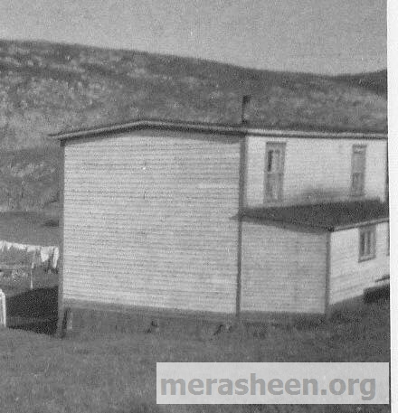 Joey and Lucy Pitcher's house out on Pitcher's Point.&amp;nbsp;&amp;nbsp;Joey came to Merasheen around 1896 from Hopeall to fish on a schooner for Billy Best.&amp;nbsp; He was a skilled boat builder and around 1901 he acquired the former Best's hay meadow on Pitcher's Point in return for rebuilding their schooner.