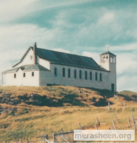 St. Joseph's church.&amp;nbsp;Photo taken by Roy Tuck, a good friend of Ernie Walsh, when he was out to Merasheen in September 1974.
