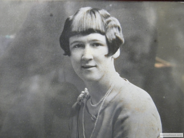Elsie Holwell, daughter of Joey and Lucy Pitcher, born&amp;nbsp;on 4 May 1907 in Merasheen, died on 4 Jan 1993 at St. John’s, aged 85, and is buried in Mount Pleasant Cemetery. Married Ern Holwell, children Jean, Lucy, Geoff, Lloyd, Arthur, Ernest, Llewelyn, Ethel and Virginia.
