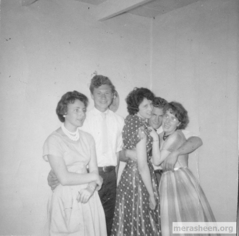 Hannah Fulford, Jim Pitcher, Doreen Ennis, Clem Best and Rosemary Walsh