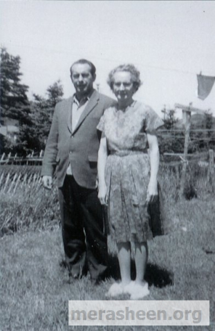 Jim Pittman with his mother Maggie 1969