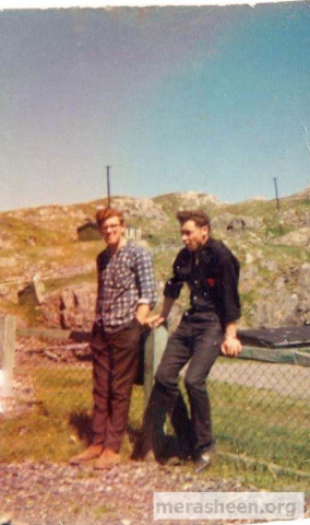 First cousins Raymond (Sam) Fulford and Ernie Pitcher