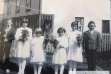 Leo Hennessey, Alice Wilson, Mary Agnes, Laura Hennessey, Margaret and Tom Ennis