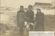 Minnie Pittman, Joe Hann and Ida Pomroy