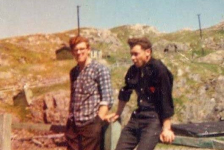 First cousins Raymond (Sam) Fulford and Ernie Pitcher