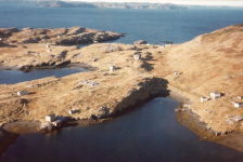 10 Aerial view taken after resettlement, probably 1970